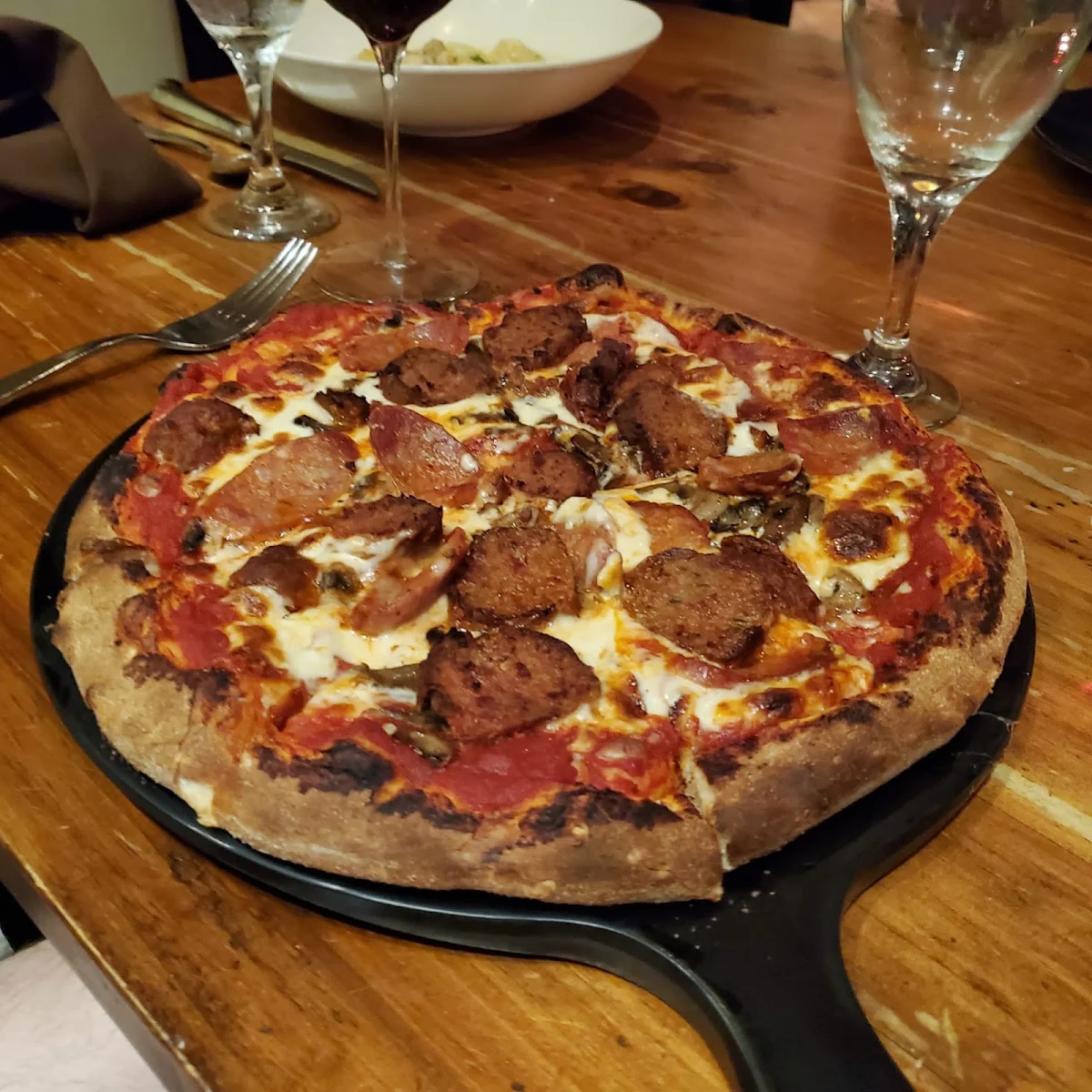 Thin Crust Pizza