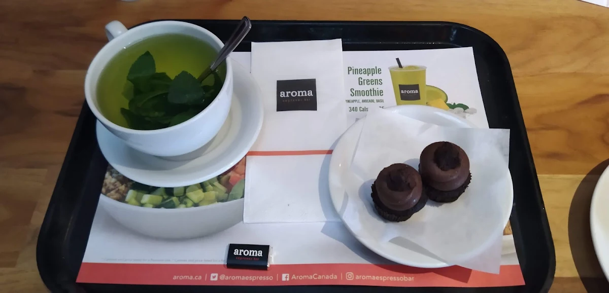 Mint Tea, Aroma Espresso Bar