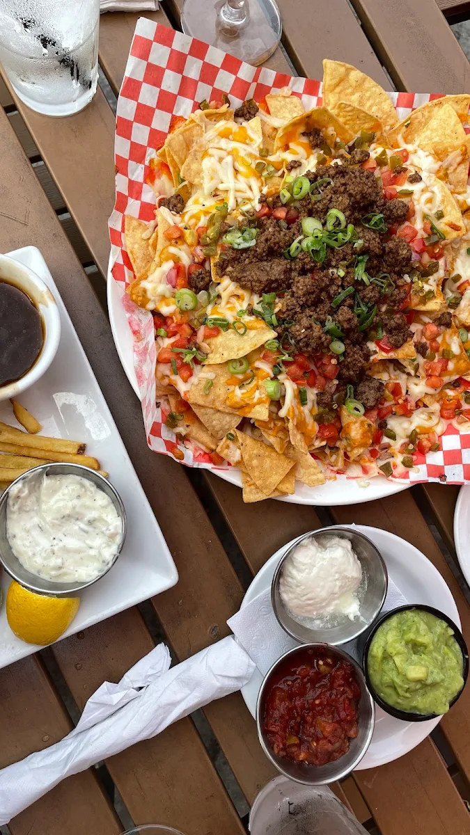 Loaded Chicken Nachos