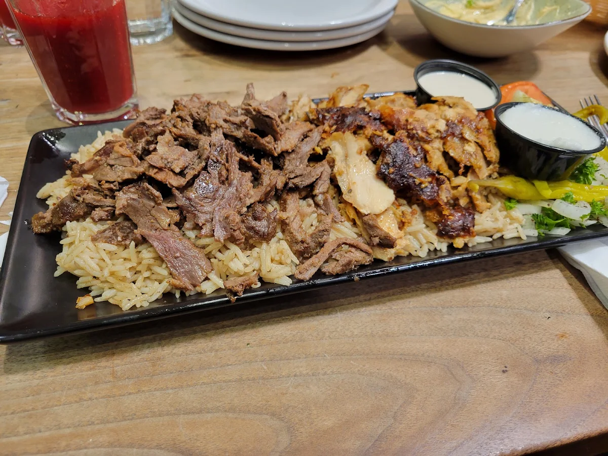 Mixed Shawarma, Paramount Middle Eastern Kitchen