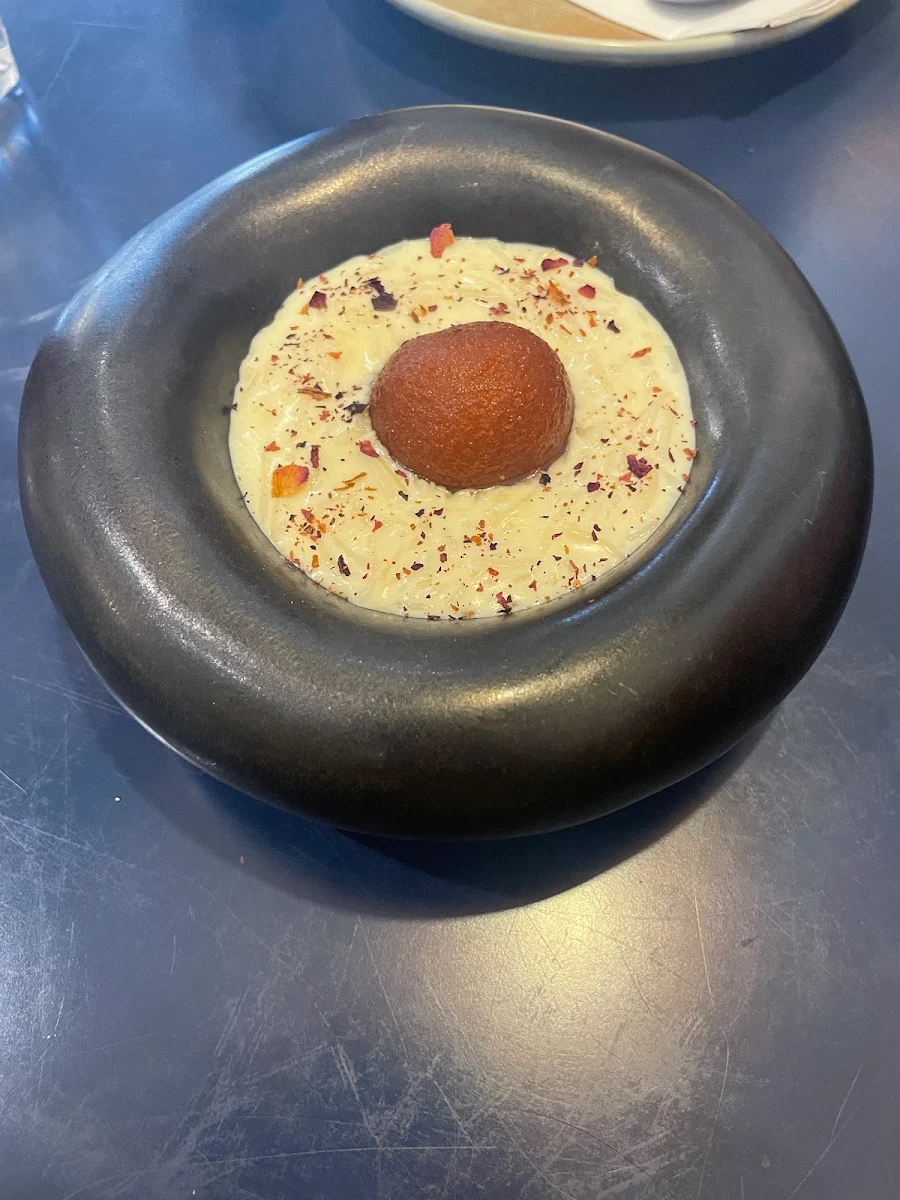 Kheer Rice Pudding & Gulab Jamun