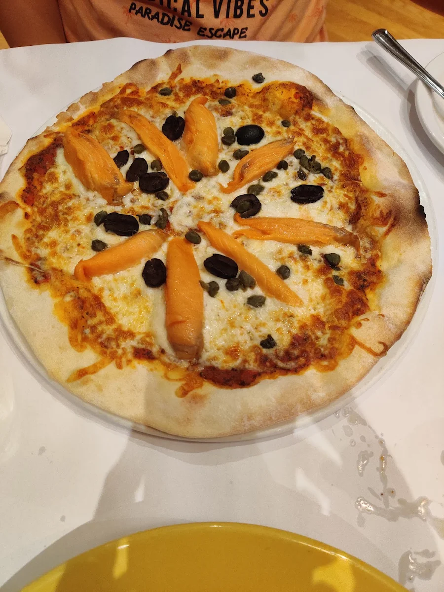 Pizza Saumon