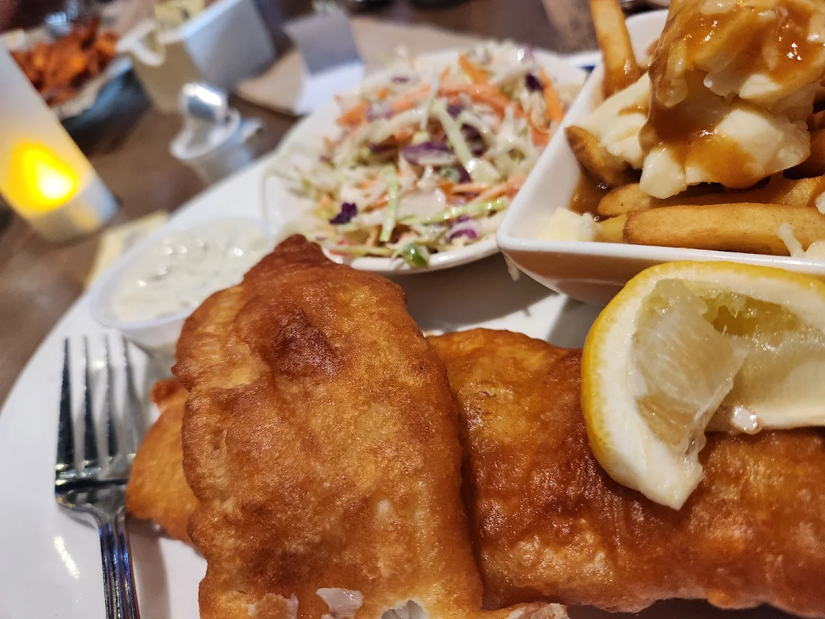 Beer-Battered Fish & Chips