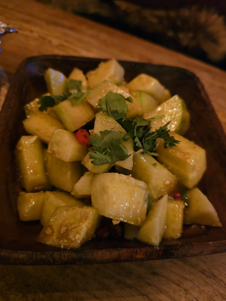Garlic Cucumber Salad