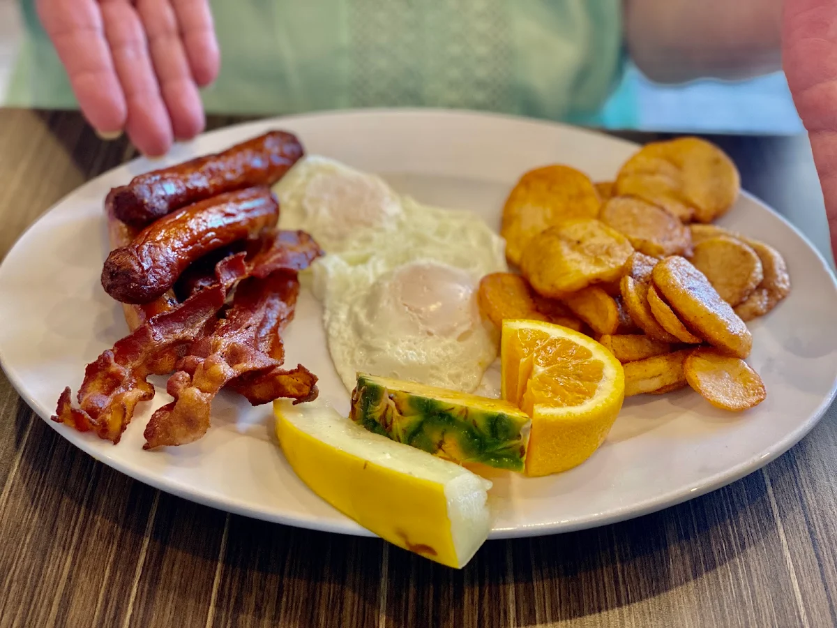 Bacon Sausage and Potatoes