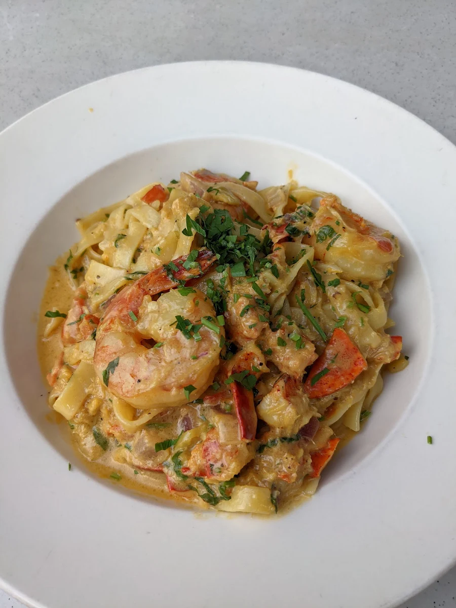 Lobster Crab & Shrimp Tagliatelle