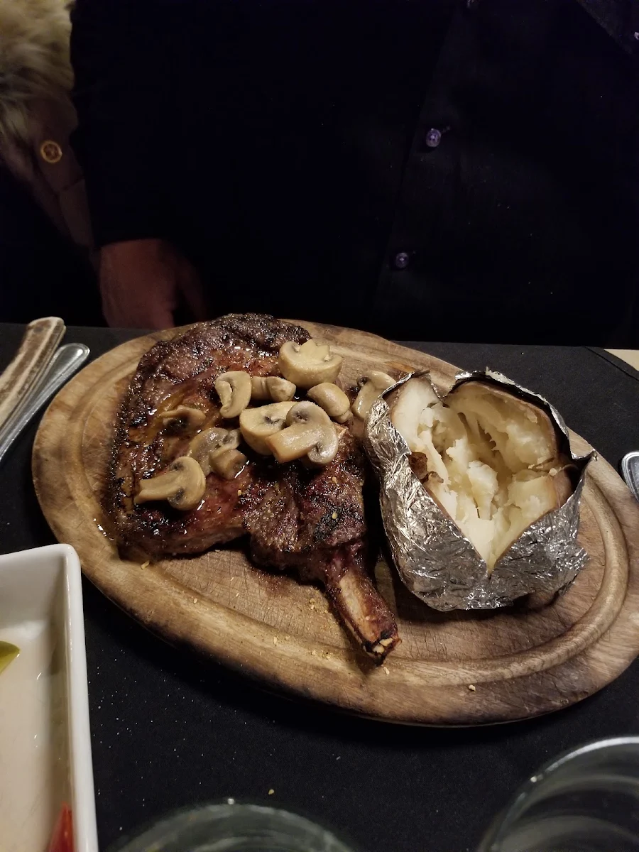 Rib Eye Steak Dinner