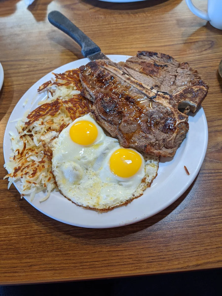 Bone Steak & Eggs