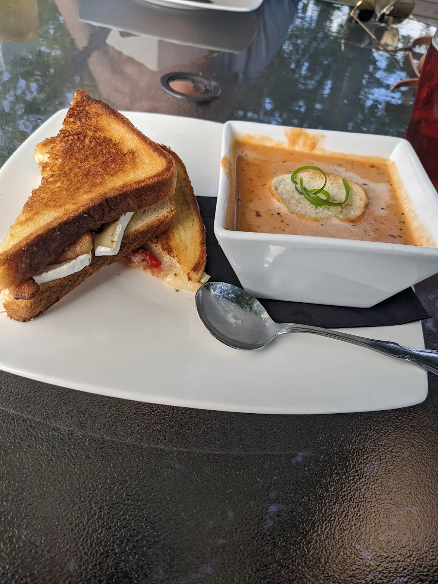 Gourmet Grilled Cheese & Soup Combo