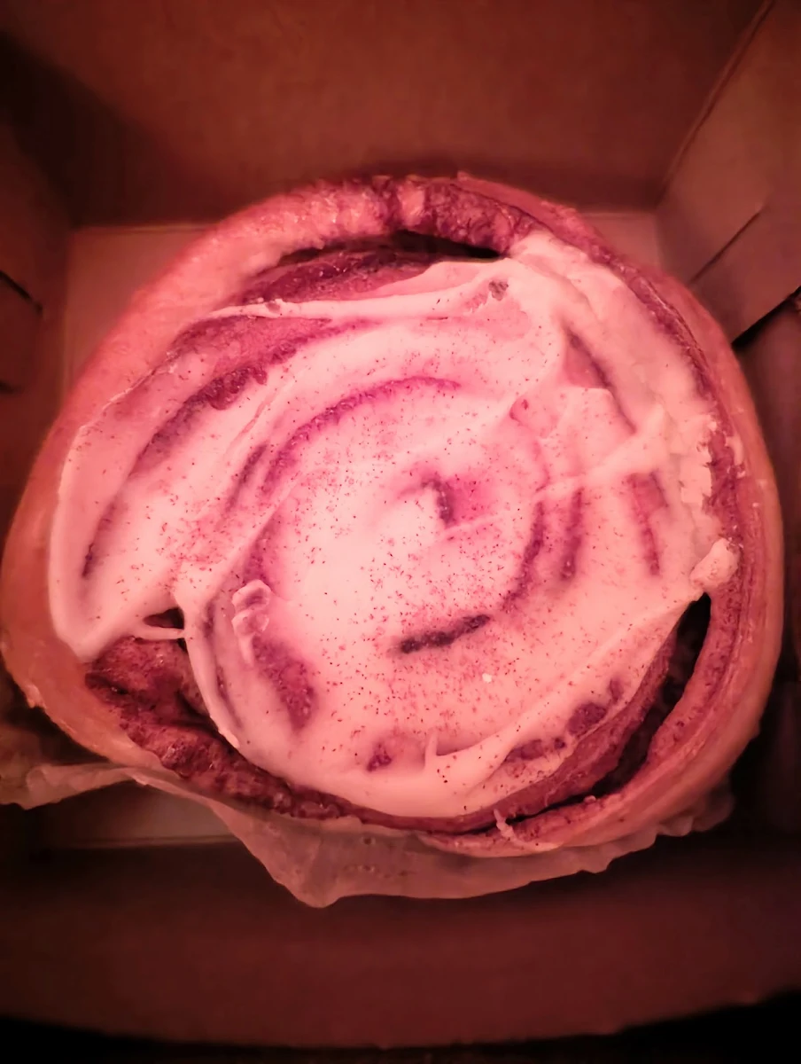 Frosted Cinnamon Roll