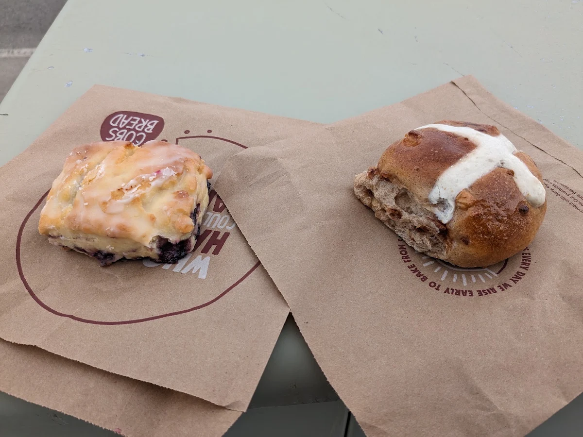 Lemon Blueberry Scone