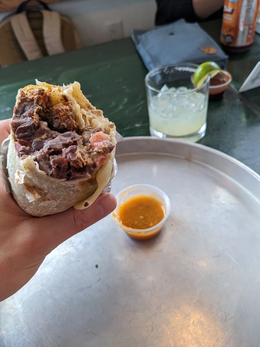 Roast Chicken Burrito