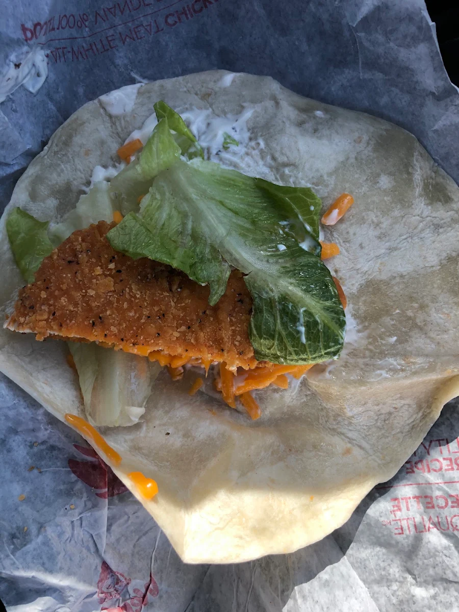 Spicy Chicken Wrap