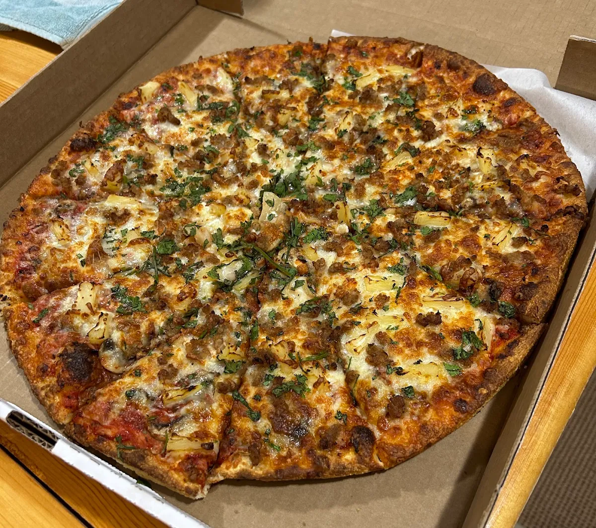 Italian Sausage and Mozzarella