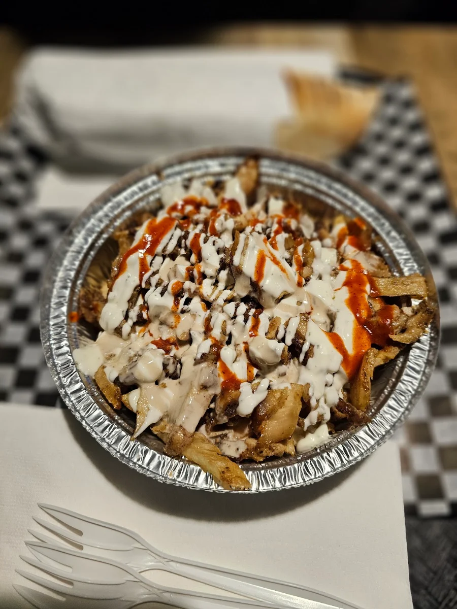 Chicken Shawarma over Fries