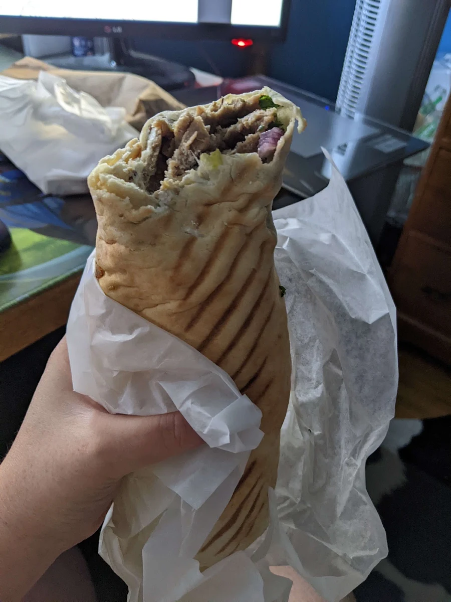 Lamb Gyro Wrap