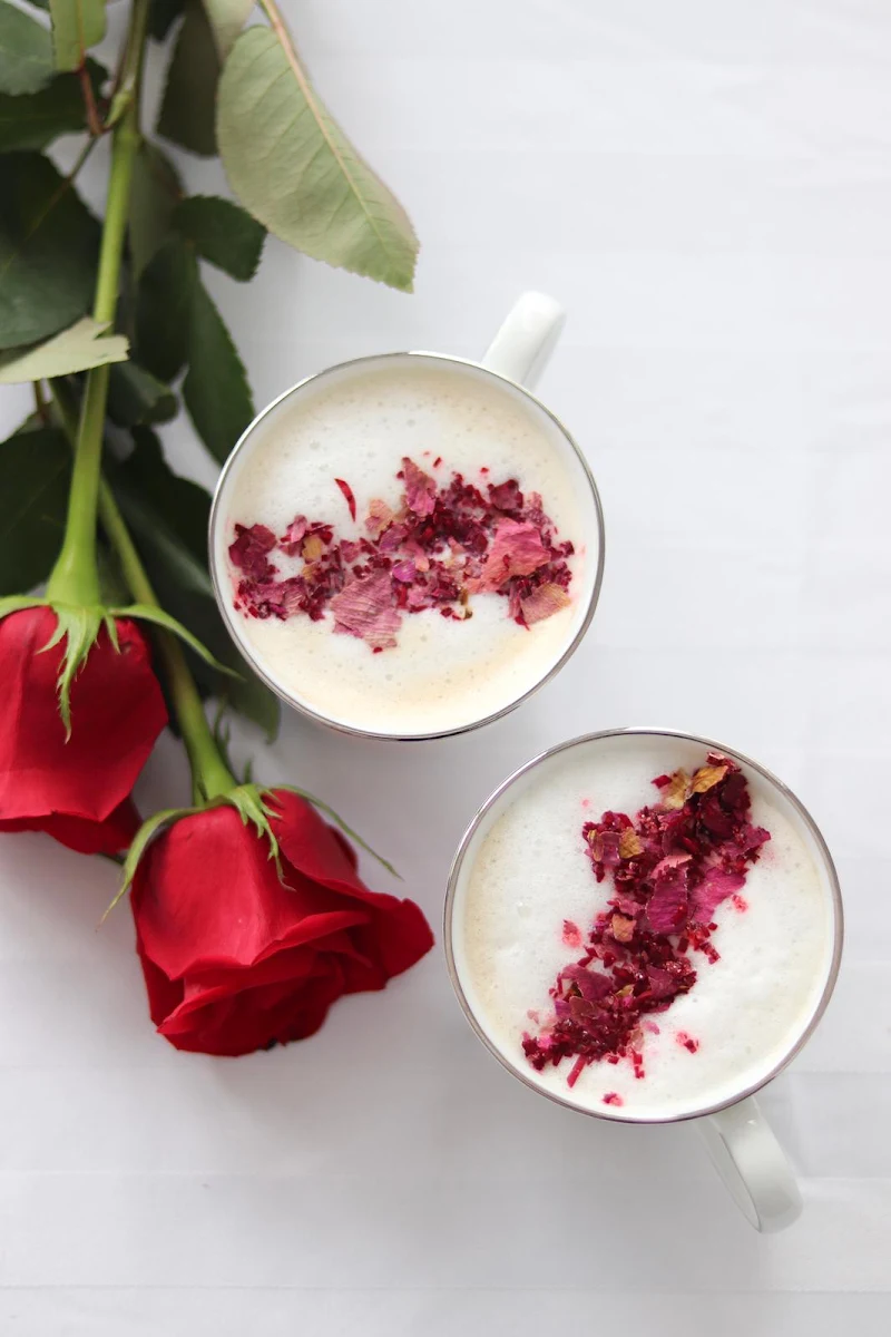Rose Tea Latte