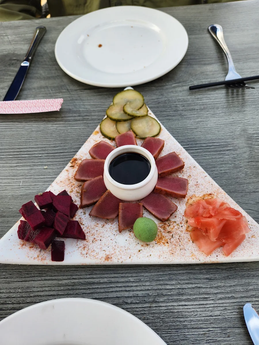 Ahi Yellow Fin Tuna Appetizer