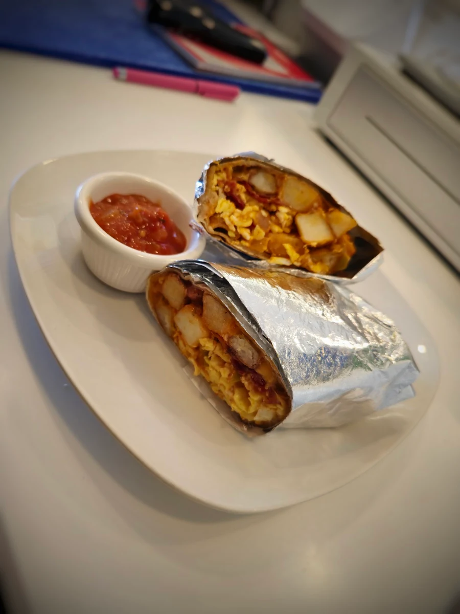 Hamilton Hangover Breakfast Burrito