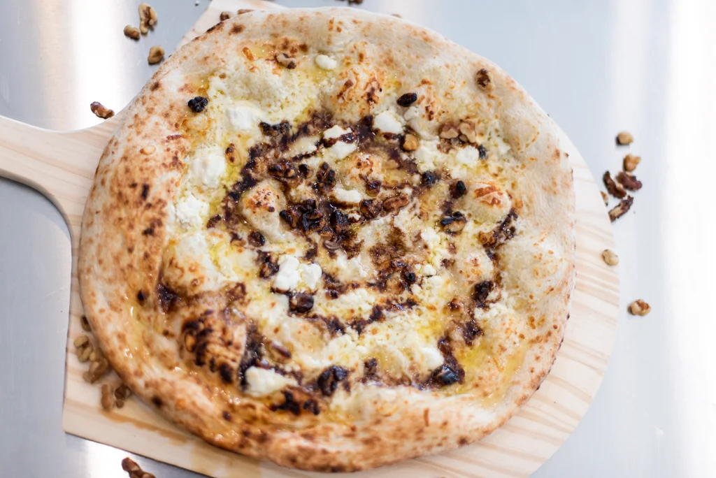 Honey Goat Cheese Pizza