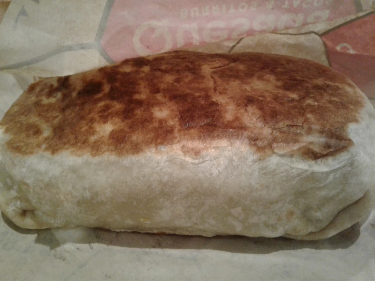 Regular Ground Beef Burrito