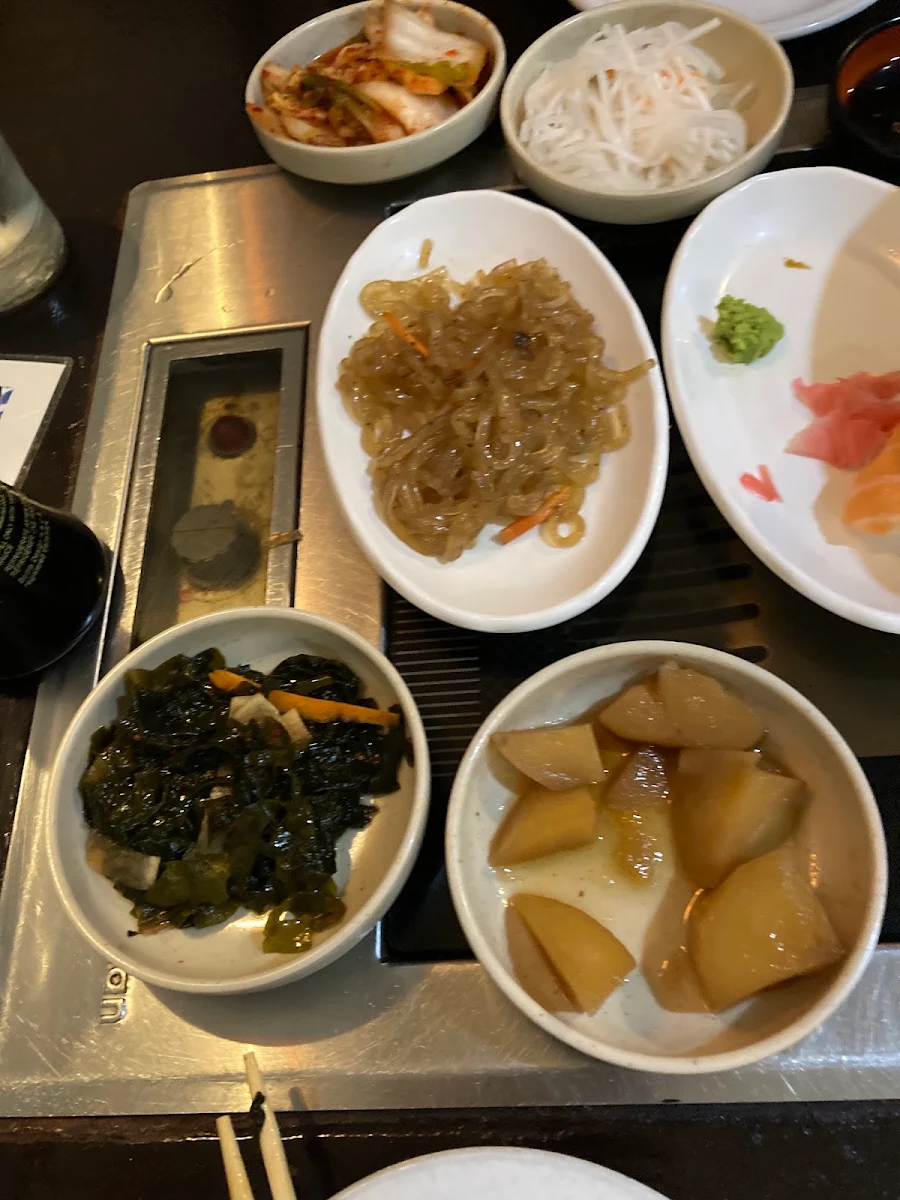 Unlimited Japchae and Side Dishes