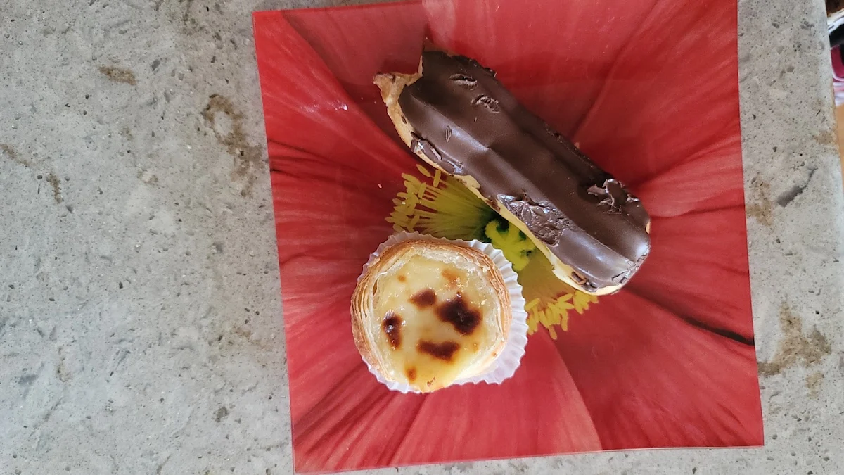 Chocolate Eclair and Butter Tart
