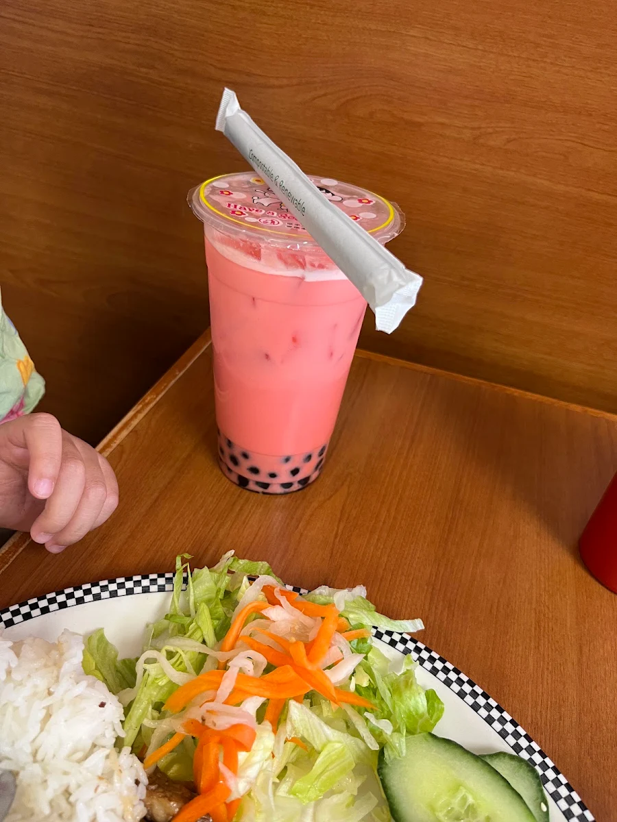 Strawberry Bubble Tea