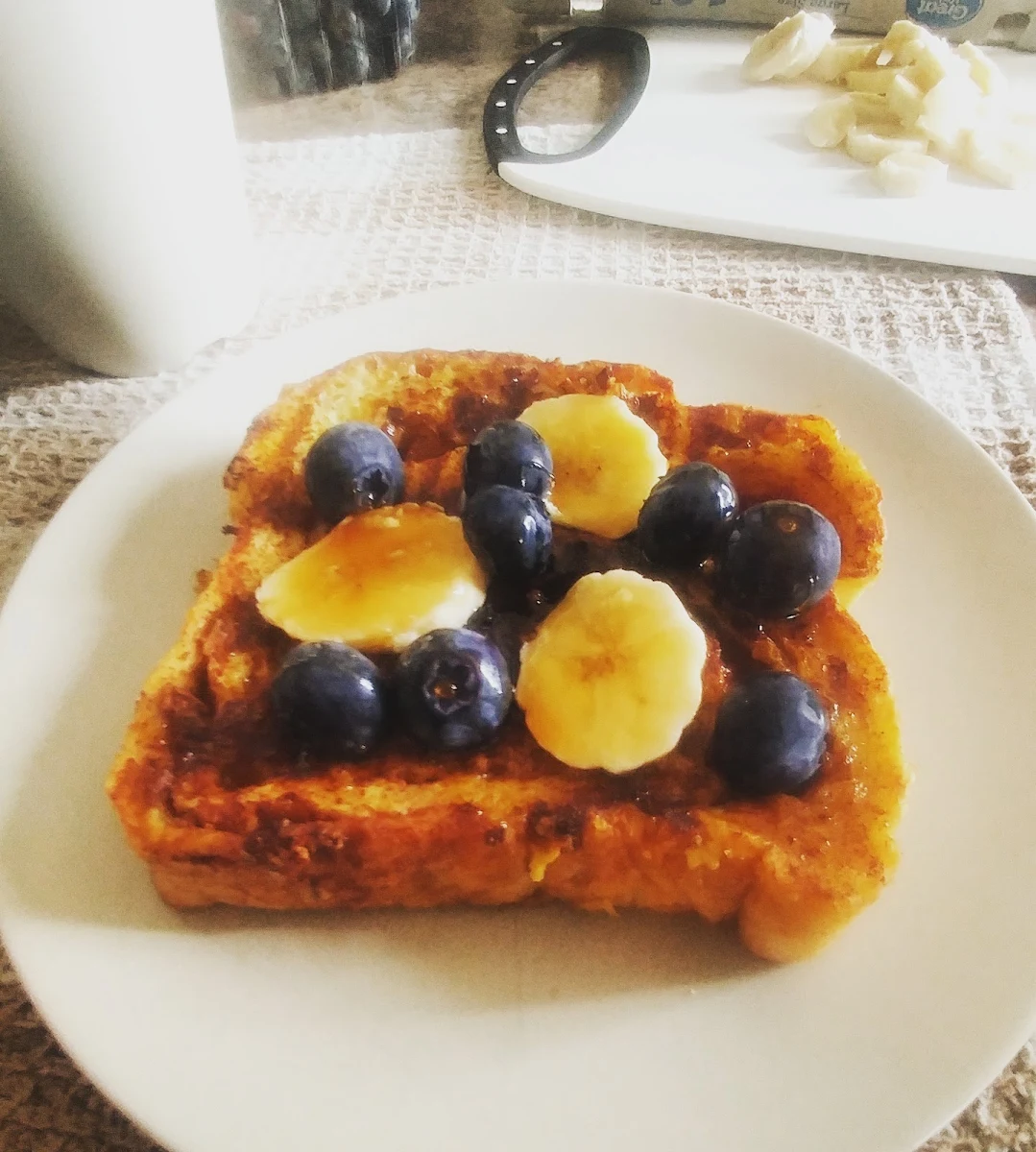 Banana Blueberry French Toast