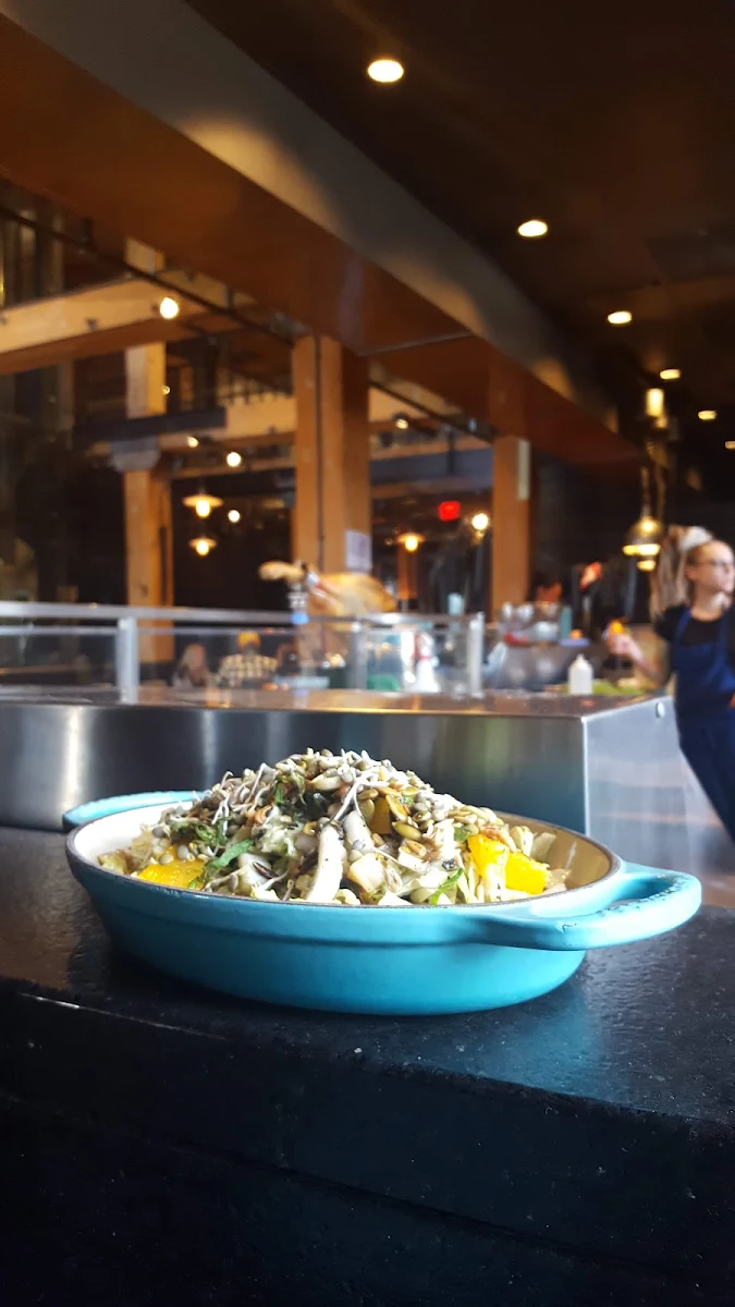 Charred Napa Cabbage Salad