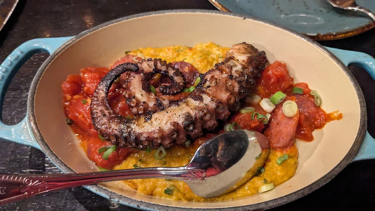 Fire Grilled Octopus