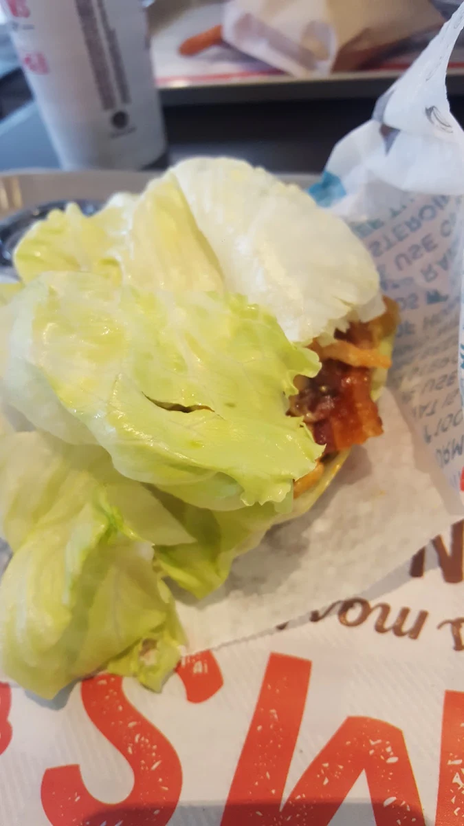 Junior Bacon Cheeseburger