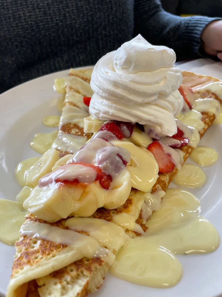 Crêpe Bananes-fraises