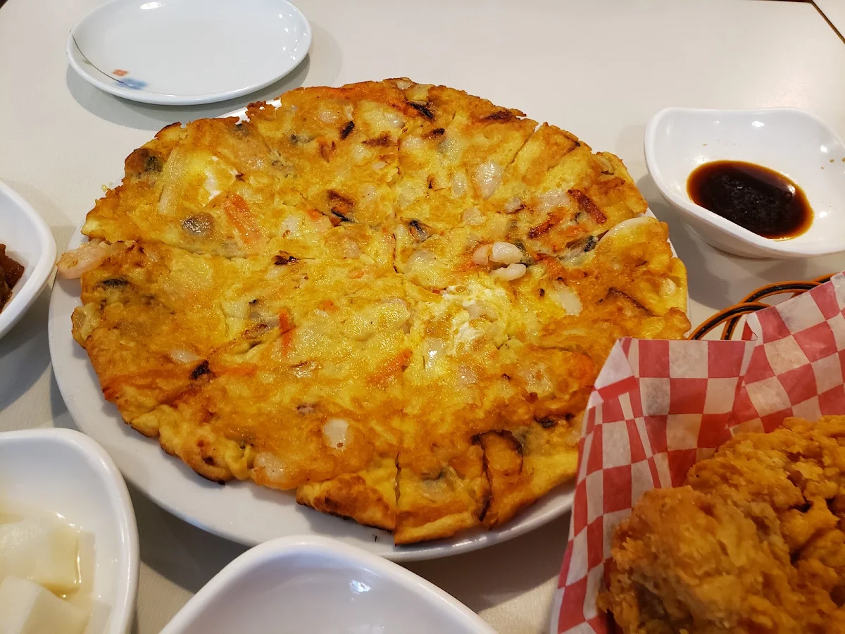Seafood Pancake