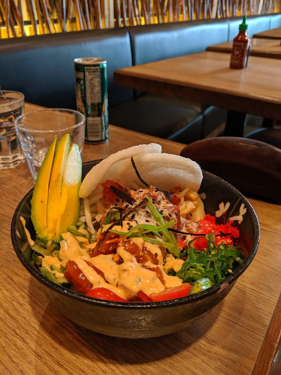 Spicy Salmon Poke Bowl