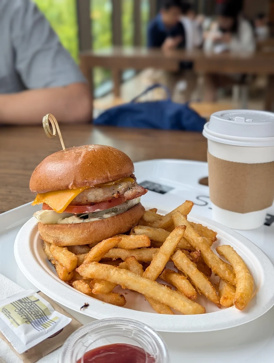 Macau Pork Chop Burger, O'Kitchen