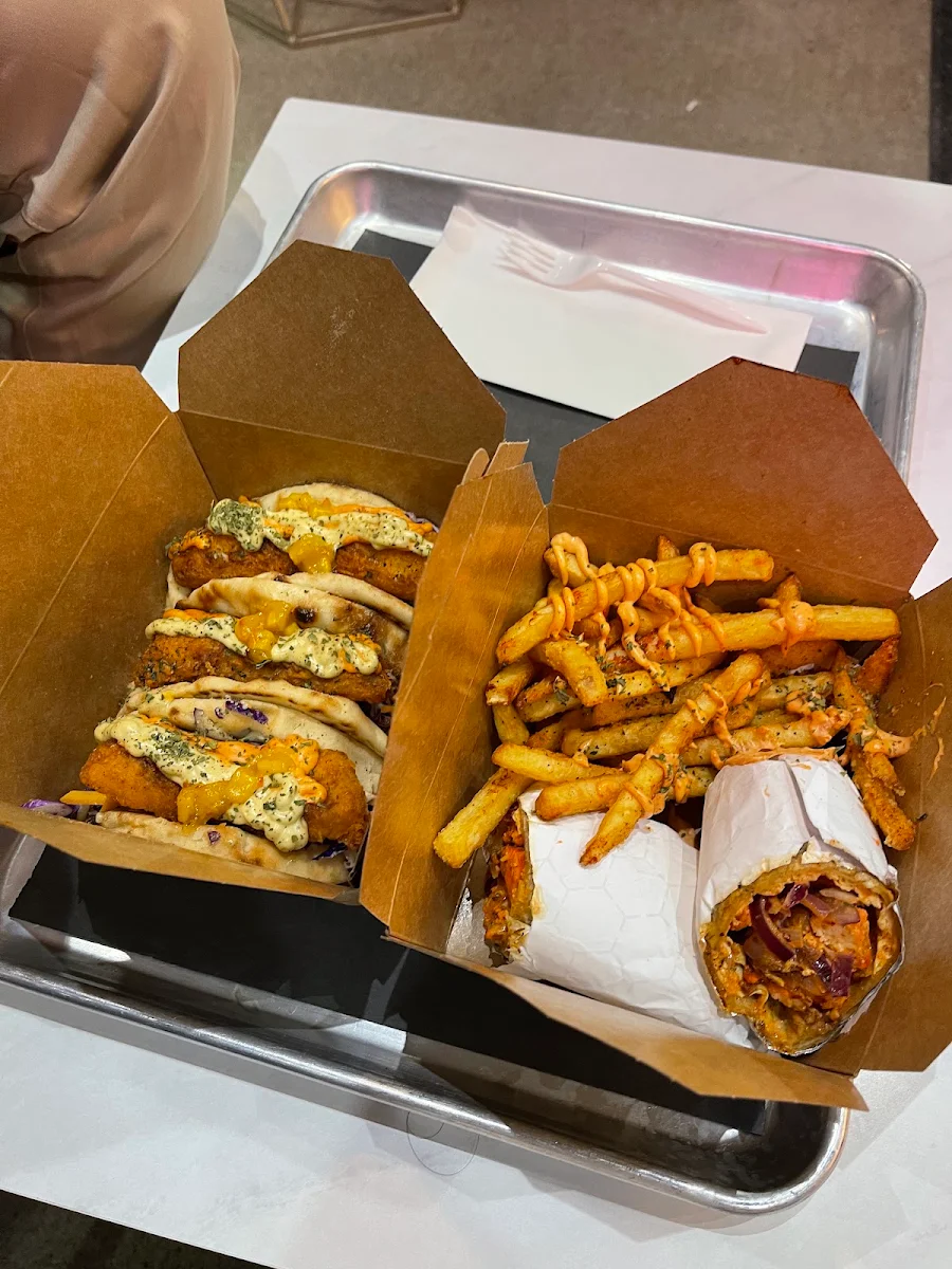 Fish Tacos Kathi Rolls Masala Fries
