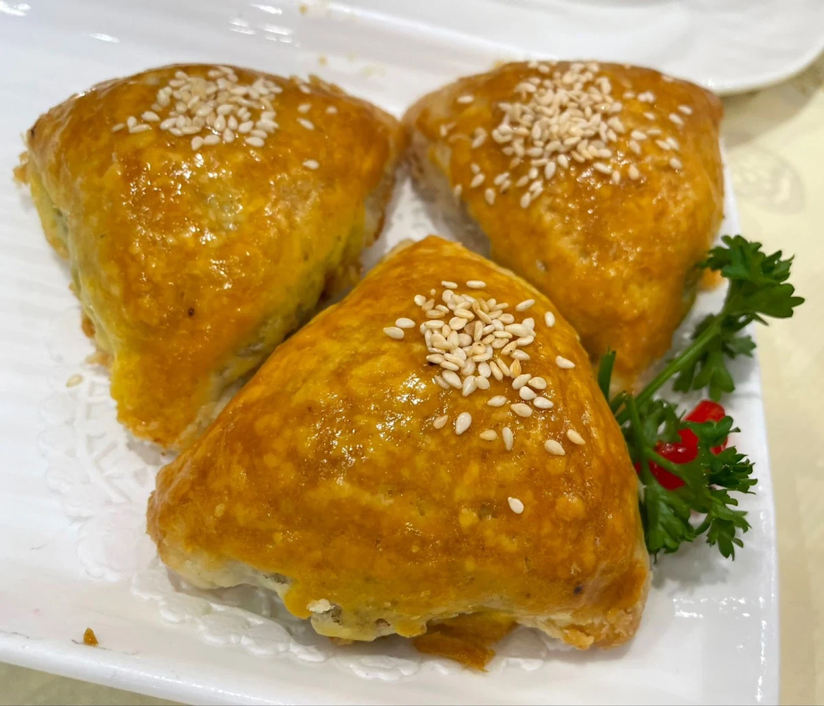 Baked BBQ Pork Puff Pastry