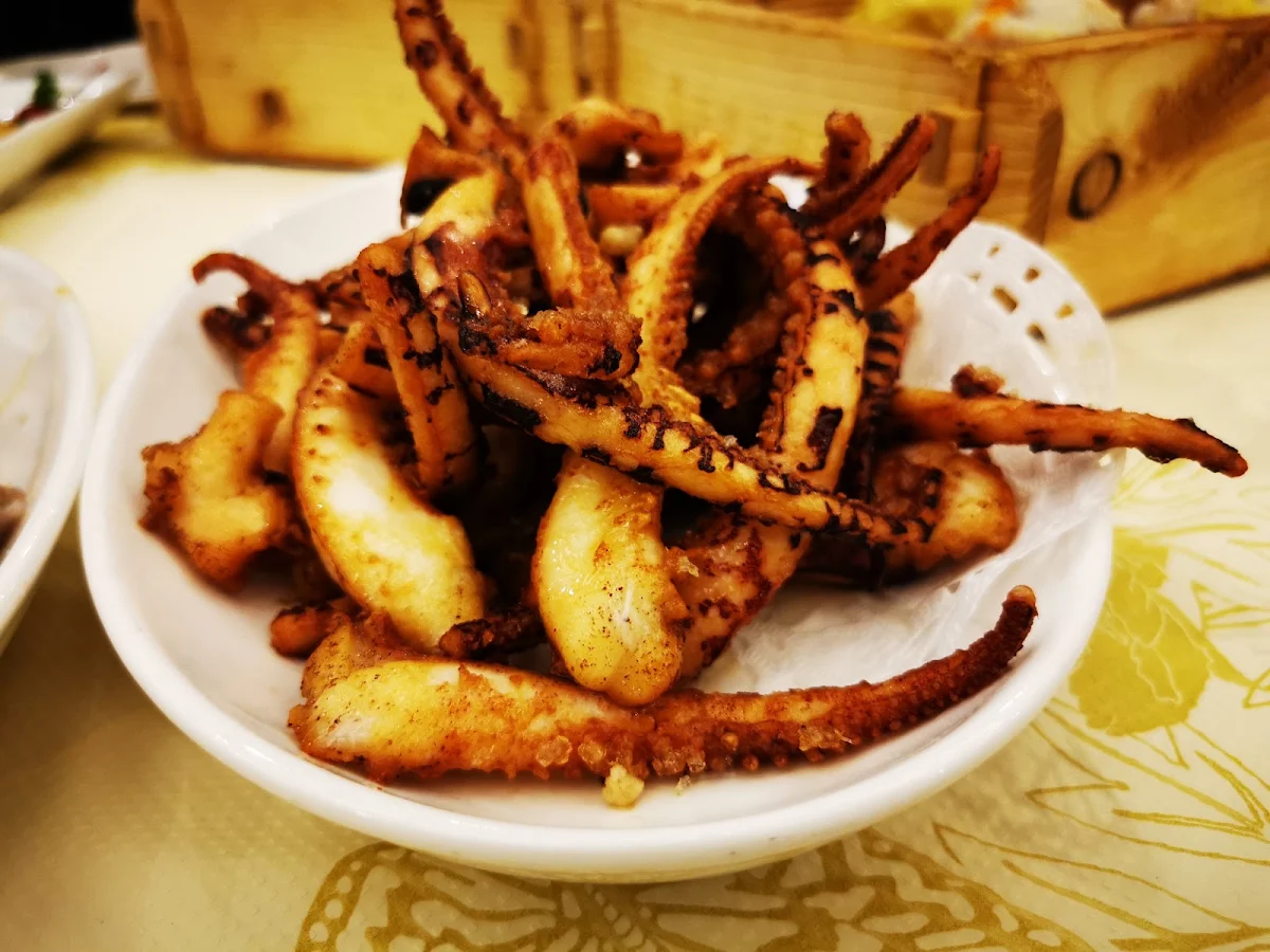 Fried Five Spiced Octupus Finger J