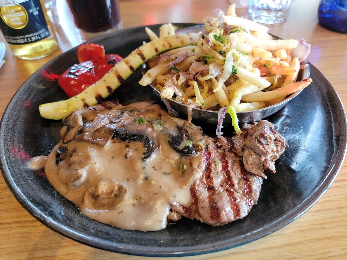 Escalope de Veau Sauce Champignons Truffe