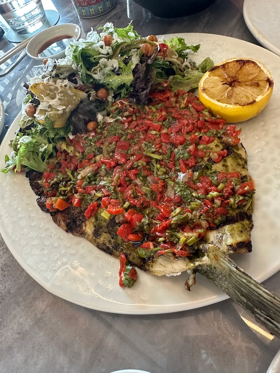 Chimichurri Sea Bass