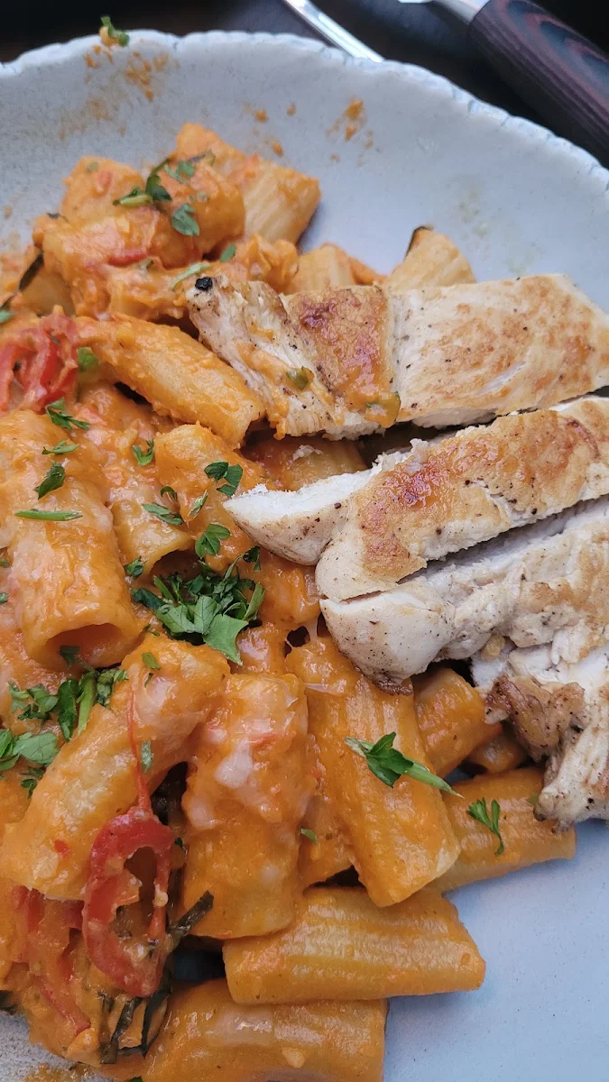 Spicy Rigatoni Alla Vodka