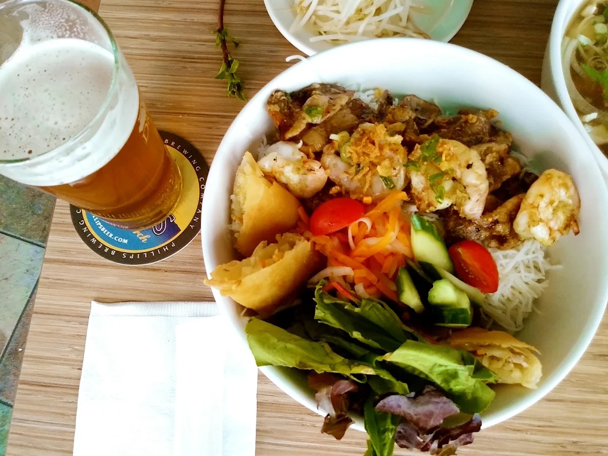 Tofu Rice Vermicelli Bowl
