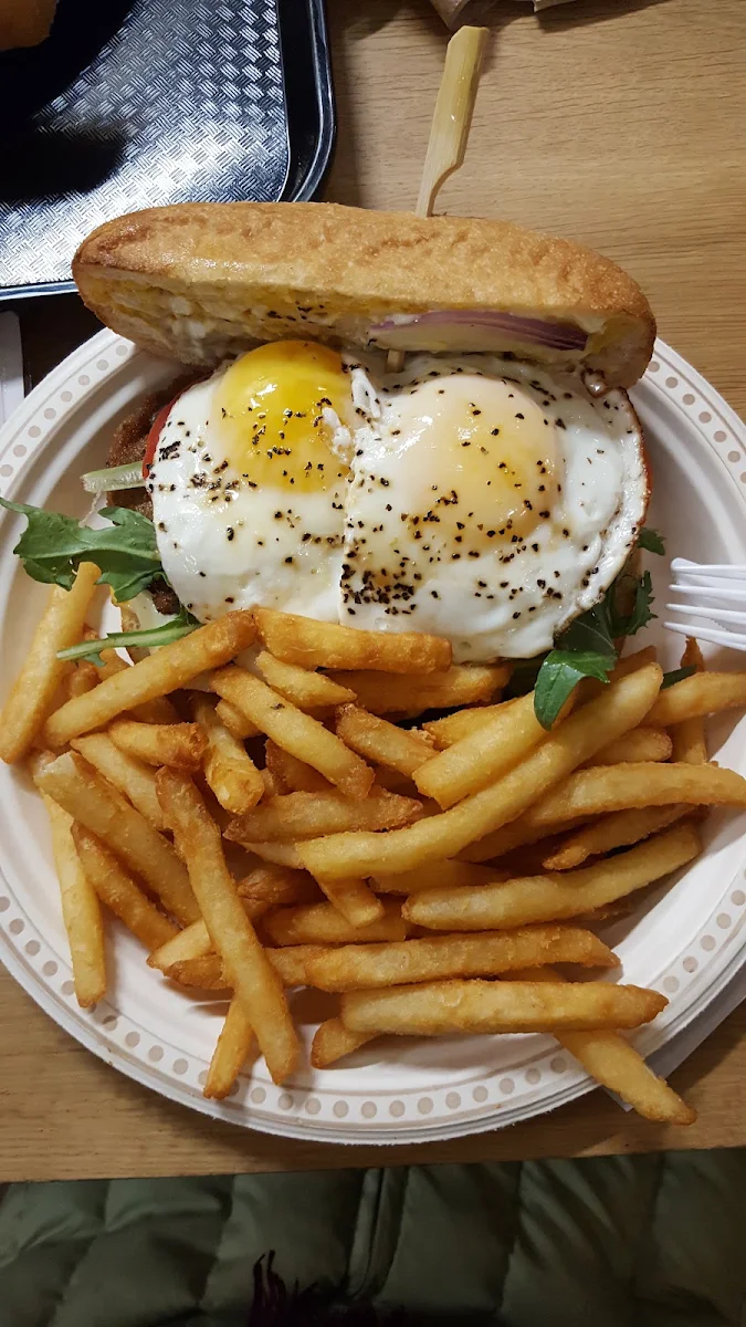 Provenzal Fries 2 Fried Eggs