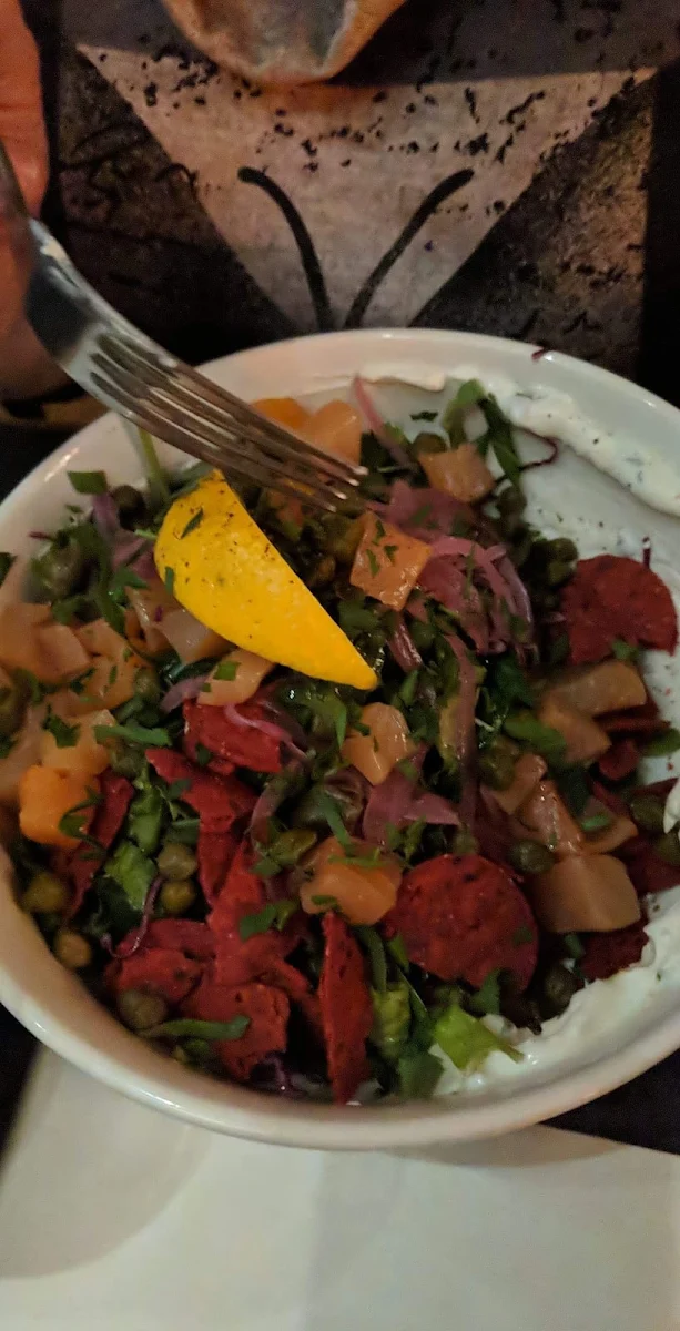 Salade Au Saumon Fumé