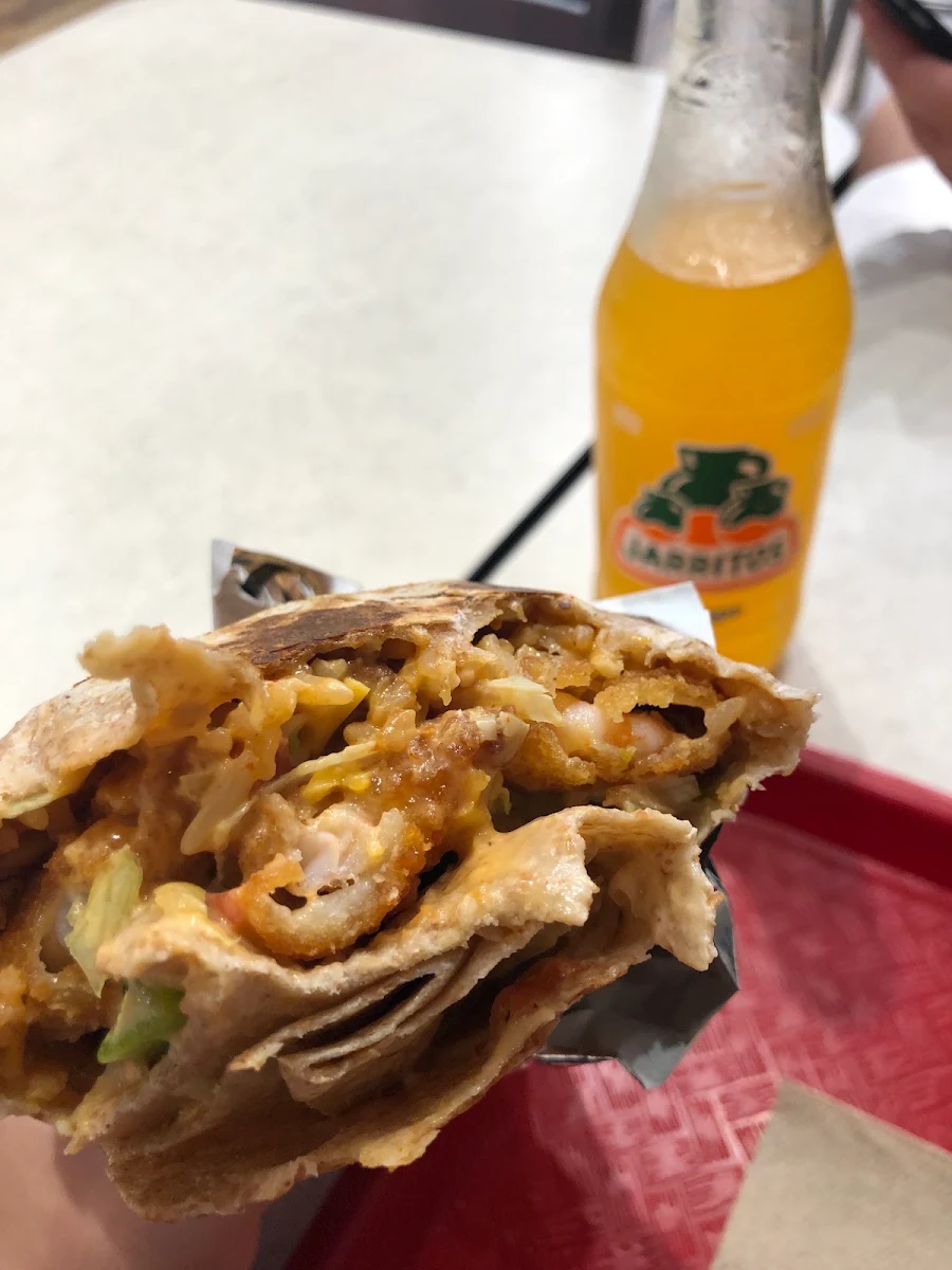 Bang Bang Shrimp Burrito