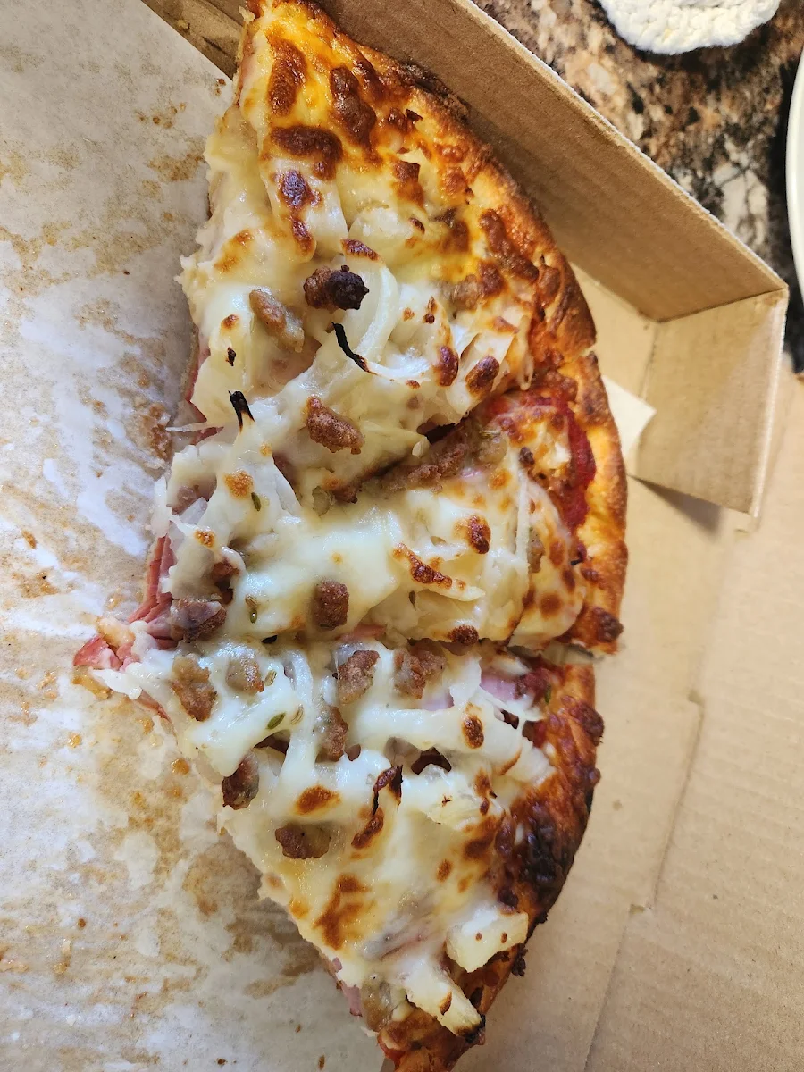 Meat Lovers Pizza with Pineapple