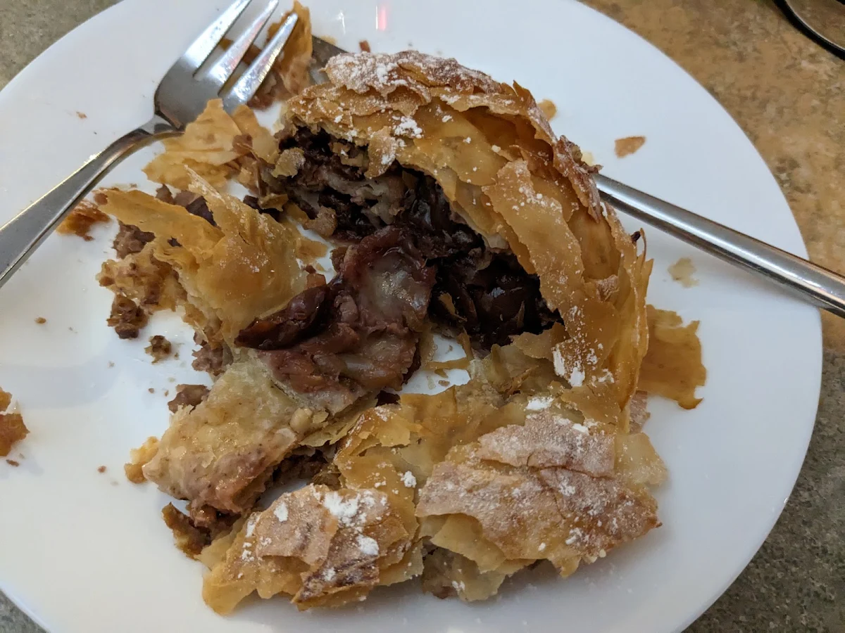 Sour Cherry Strudel