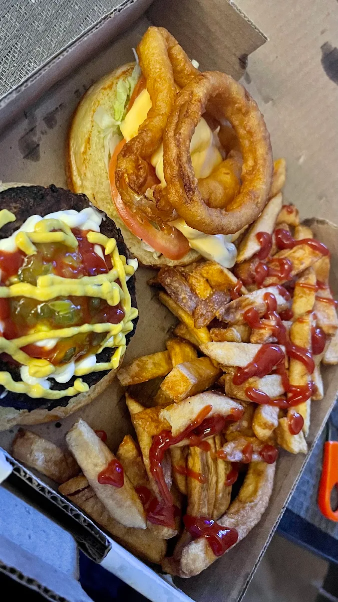 Craft Burger and Fries