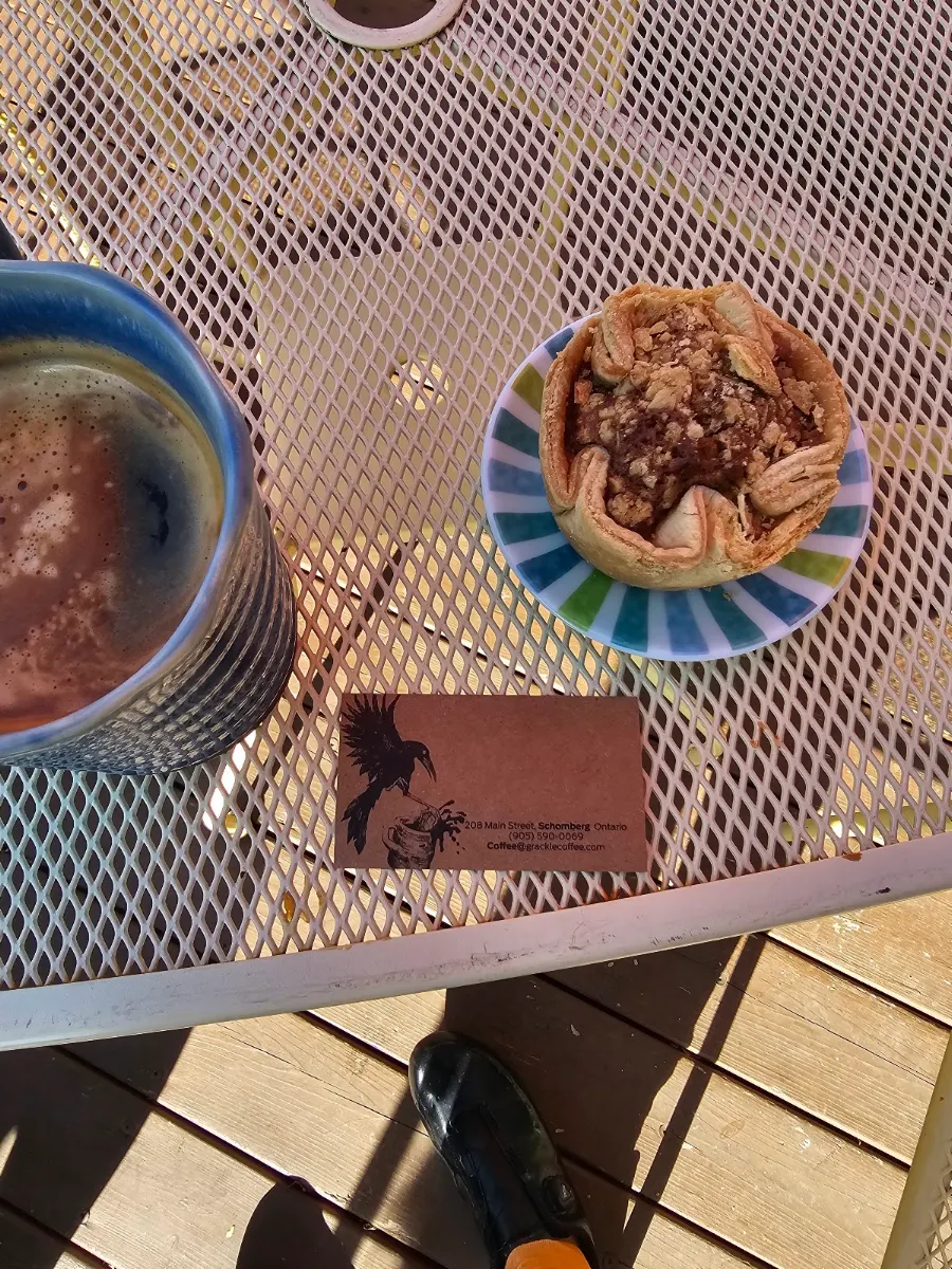 Coffee and Butter Tart